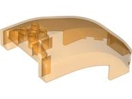 Para-brisa 10x6x4 Curvo Translúcido Laranja