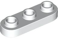 Placa Redonda 1x3 com 3 Studs Abertos Branca