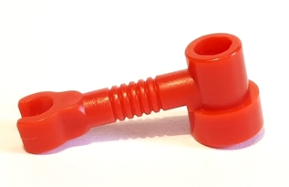 Barra 1x3 com receptáculo para stud Vermelha