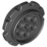 Roda para Esteira Preta