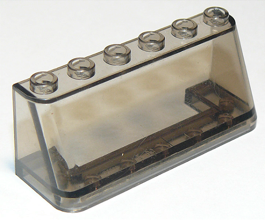 Para-Brisa 2x6x2 Translúcido Preto