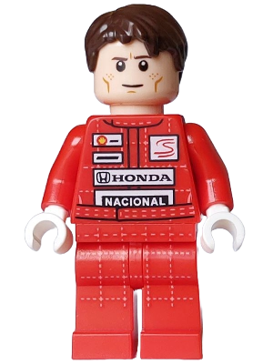 Minifigura Lego City - Ayrton Senna