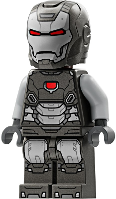 Minifigura Lego Marvel - Máquina de Guerra (War Machine)