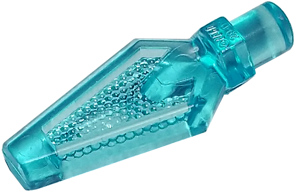 Ponta de Lança Translúcida Azul Clara