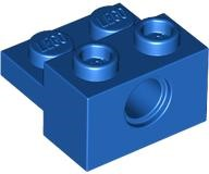 Tijolo Technic 1x2 com Furo e Placa 1x2 Azul