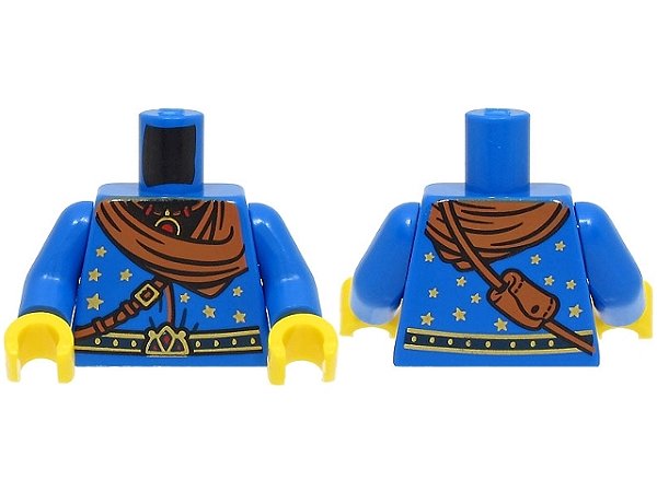 Torso com Desenho de Túnica de Mago