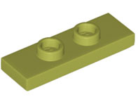 Placa Modificada 1x3 Verde Oliva