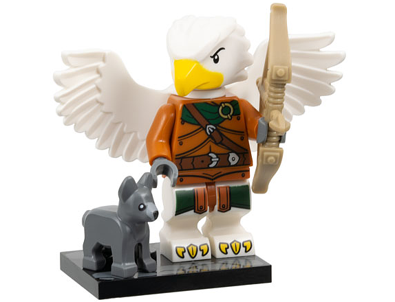 Minifigura Lego Dungeons & Dragons - Aarakocra Ranger