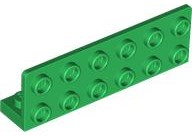 Suporte 1x6 - 2x6 Invertido com Recorte 1x4 Verde