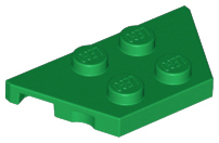 Placa 2x4 trapezoidal Verde