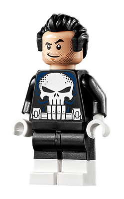 Minifigura Lego Marvel - O Justiceiro (The Punisher)