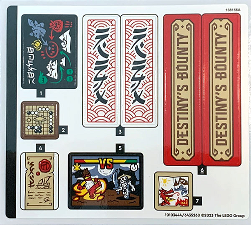 Cartela de Adesivo Set 71797