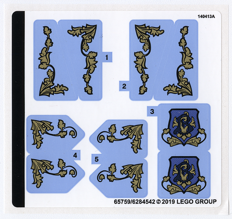 Cartela de Adesivo Set 75958