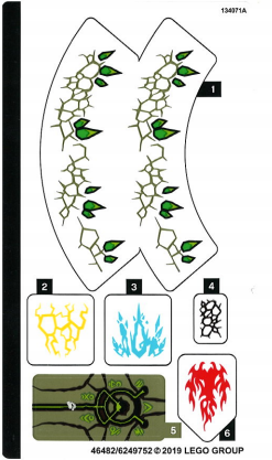 Cartela de Adesivo SET 70679