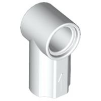 Conector Eixo-Pino Angulado #1 Branco