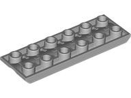 Cremalheira 2x6 Invertida (para Parafuso Sem-fim 6L) Cinza Clara