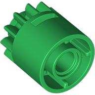 Engrenagem 12 Dentes com Embreagem Verde