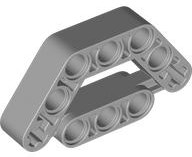 Viga Modificada Trapezoidal 3x5 Cinza Clara