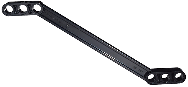 Link 3x13x6 Angulado Curvado Duplo Preto