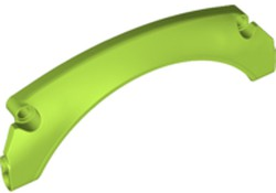 Para-Lamas de Carro 15x2x5 - Painel Technic #40 Verde Limão
