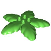 Folhas de Palmeira Lego Duplo  Verde