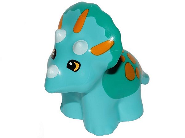 Lego Duplo Dinossauro Triceratops Baby com Chifres