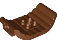 Ponte Lego Duplo com Furos  Marron