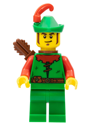Minifigura Lego Castle - Homem da Floresta