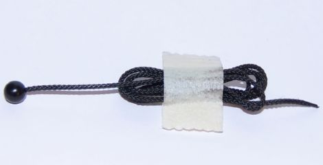 Corda com Bola de Reboque na Extremidade (63L no geral) Preta