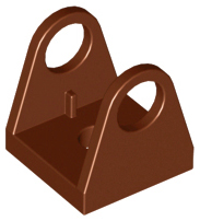 Suporte para carretel de corda 2x2 Marrom