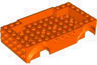 Base 6x12x2 2/3 com Para-Lamas Reddish Orange