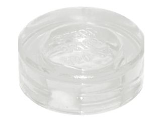 Placa Lisa Redonda 1x1 Translúcida