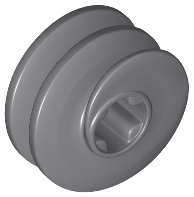 Parafuso sem fim curto Cinza Escuro