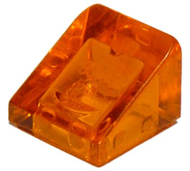 Placa Inclinação 30 1x1x2/3 Translúcida Laranja