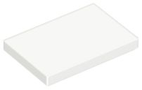 Placa Lisa 2x3 Branca