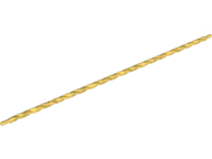 Eixo com Espiral Deslizante Dourado Perolado