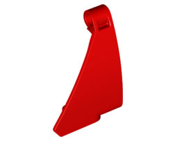 Painel Curvo #62 5 x 4 Cônico Direito Vermelho