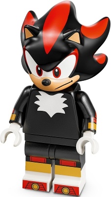 Minifigura Lego Sonic - Shadow