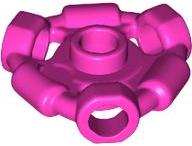 Anel Porta Arma com 3 Barras e 3 Furos para Barras Rosa Escura