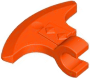 Lâmina de Machado com Clip Reddish Orange