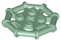 Placa modificada 2x2 com estrutura de barra octogonal reforçada Sand Green