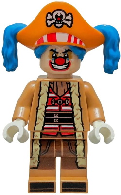MInifigura Lego One Piece - Buggy the Clown