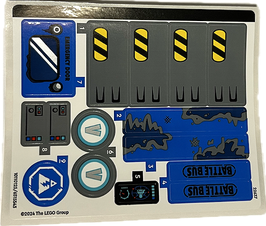 Cartela de Adesivo Set 77073