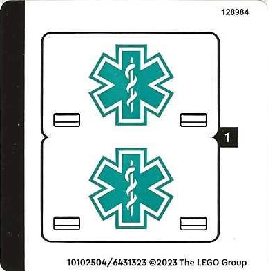 Cartela de Adesivo do Set 40582