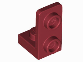 Suporte 1x1 - 1x2 Invertido Dark Red