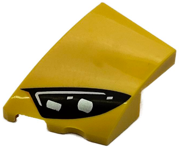 Cunha 3x2 Esquerda com desenho de farol de carro Mercedes-AMG