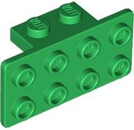 Suporte 1x2 - 2x4 Verde