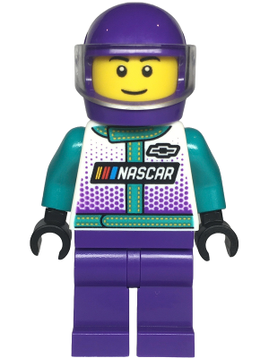 Minifgura Lego City - NASCAR Next Gen Chevrolet Camaro ZL1 Driver