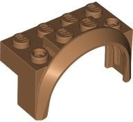 Para-Lamas 4x2 1/2 x2 Medium Nougat