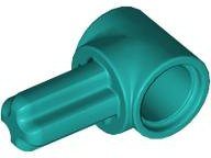 Conector para pinos com 01 eixo Dark Turquoise